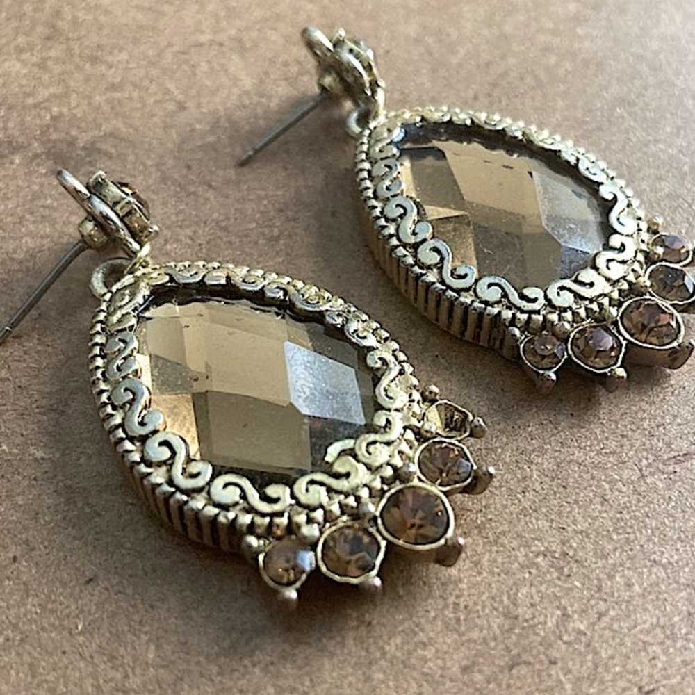 JLO By Jennifer Lopez Gold tone Drop Earrings